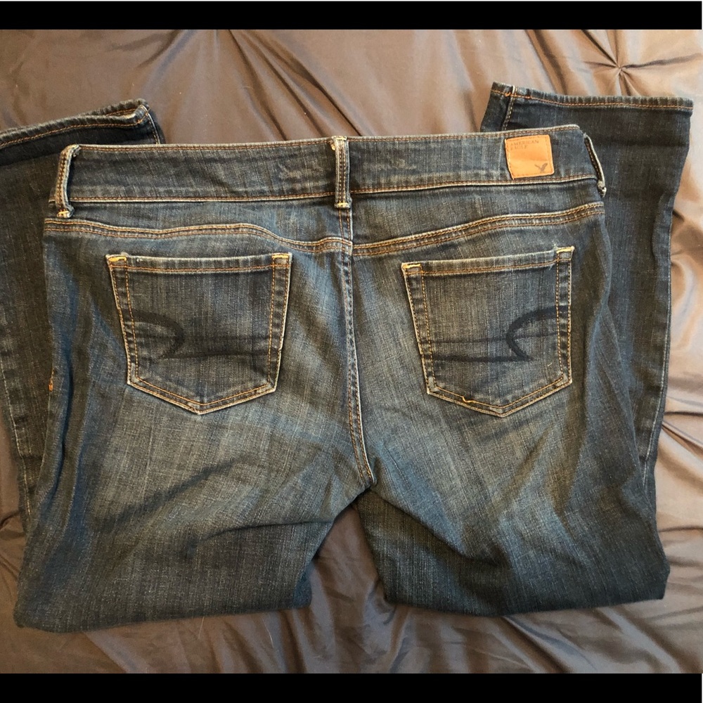 Cropped Jeans